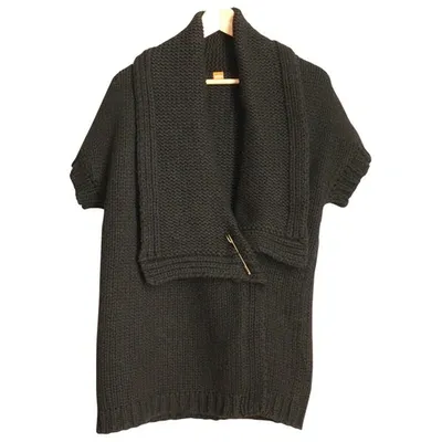 Pre-owned Hugo Boss Black Wool Knitwear