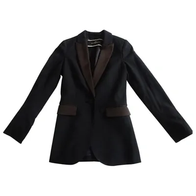 Pre-owned By Malene Birger Black Polyester Jacket