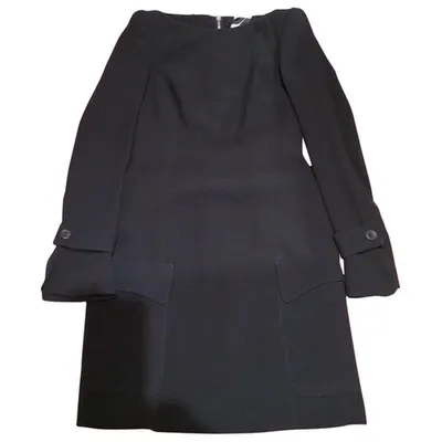 Pre-owned Derek Lam Black Silk Dress