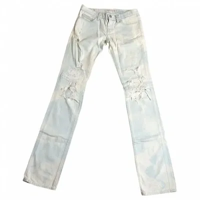 Pre-owned J Brand White Cotton Jeans