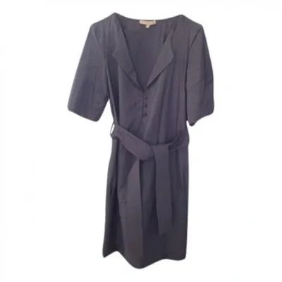 Pre-owned Sandro Grey Wool Dress