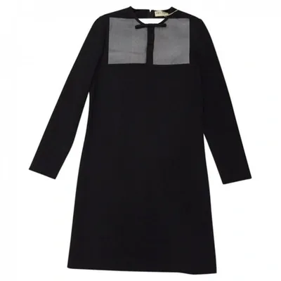 Pre-owned Emilio Pucci Black Wool Dress