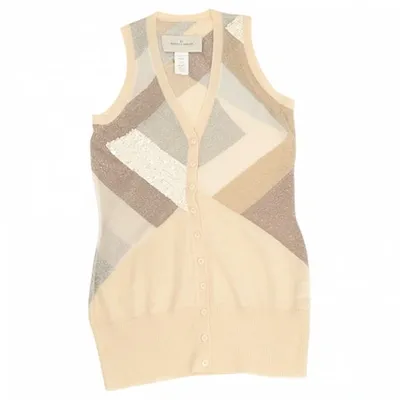 Pre-owned By Malene Birger Beige Wool Knitwear