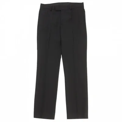 Pre-owned Sandro Pants In Black