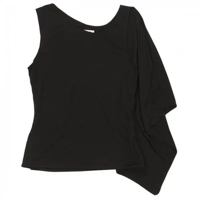 Pre-owned Guy Laroche Black Viscose Top