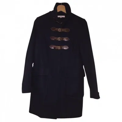 Pre-owned Sandro Navy Coat