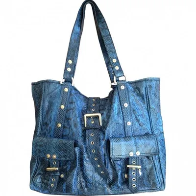 Pre-owned Mulberry Tote In Blue