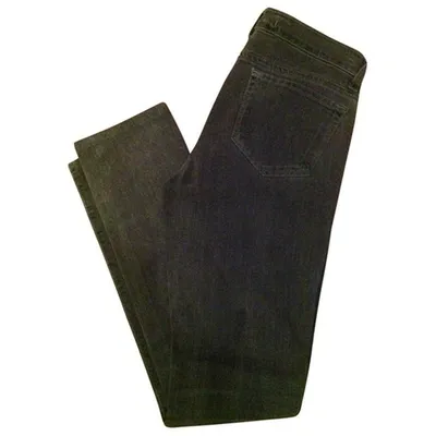 Pre-owned J Brand Slim Jeans In Black