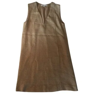 Pre-owned Vanessa Bruno Dress In Gold