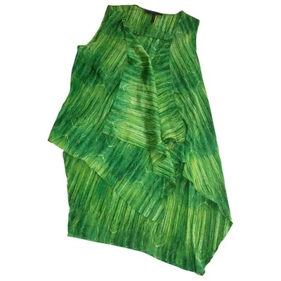 Pre-owned Bcbg Max Azria Tunic In Green