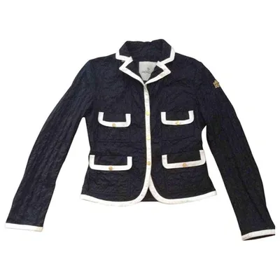 Pre-owned Moncler Black Polyester Jacket