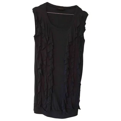 Pre-owned Jo No Fui Mini Dress In Anthracite