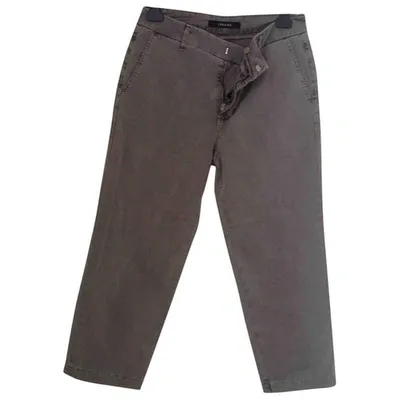 Pre-owned J Brand Grey Cotton Jeans