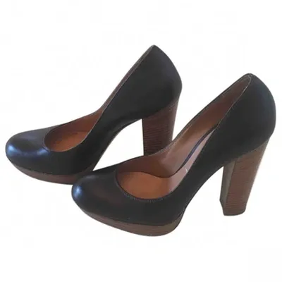 Pre-owned Casadei Leather Heels In Brown