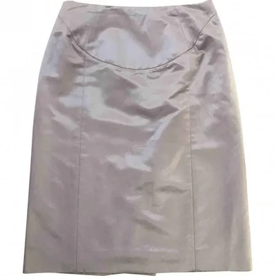 Pre-owned Saint Laurent Mid-length Skirt In Pink