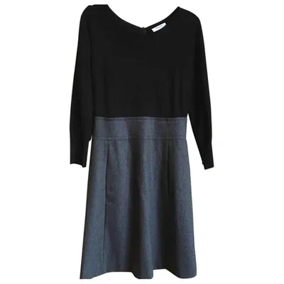 Pre-owned Sonia By Sonia Rykiel Wool Dress In Black