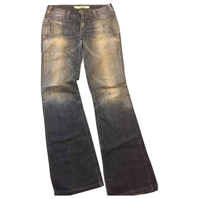 Pre-owned Joe's Straight Jeans In Blue