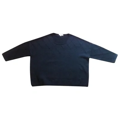 Pre-owned Sandro Wool Jumper In Black