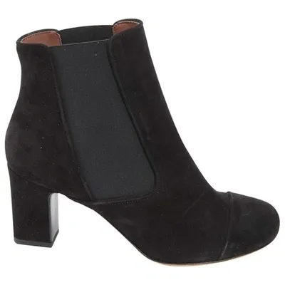 Pre-owned Tabitha Simmons Ankle Boots In Black