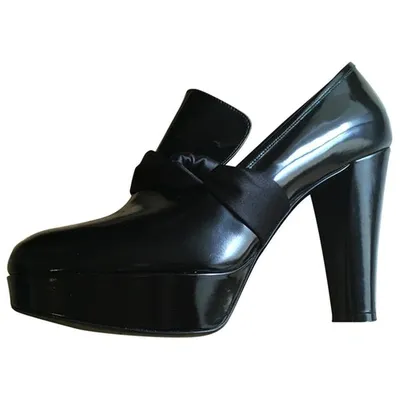 Pre-owned Sonia Rykiel Leather Heels In Black