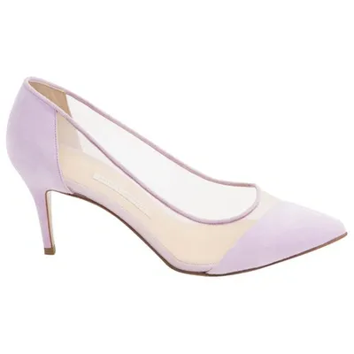 Pre-owned Bionda Castana Heels In Pink