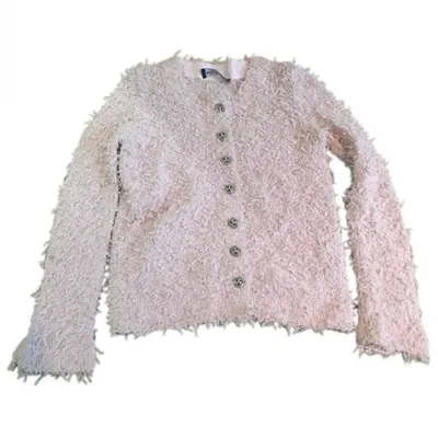 Pre-owned Dolce & Gabbana Pink Cotton Knitwear