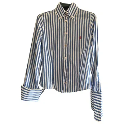 Pre-owned Carolina Herrera Shirt In Blue