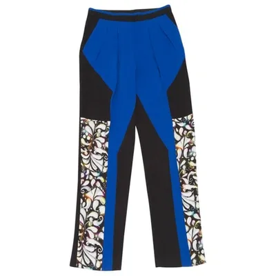 Pre-owned Peter Pilotto Trousers In Black