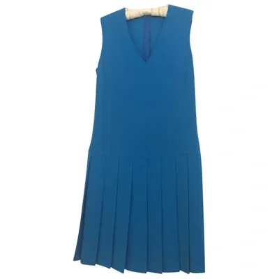 Pre-owned Joseph Mid-length Dress In Blue