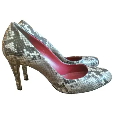 Pre-owned Suecomma Bonnie Leather Heels In Multicolour