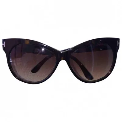 Pre-owned Tom Ford Brown Sunglasses