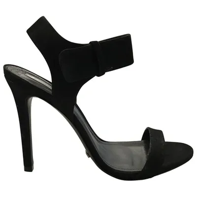 Pre-owned Schutz Sandals In Black