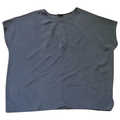 Pre-owned Joseph Silk Blouse In Black