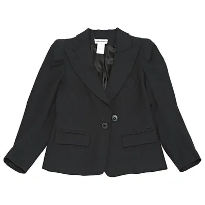 Pre-owned Sonia Rykiel Wool Jacket In Black