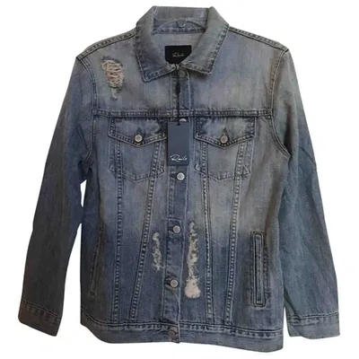 Pre-owned Rails Jacket In Blue