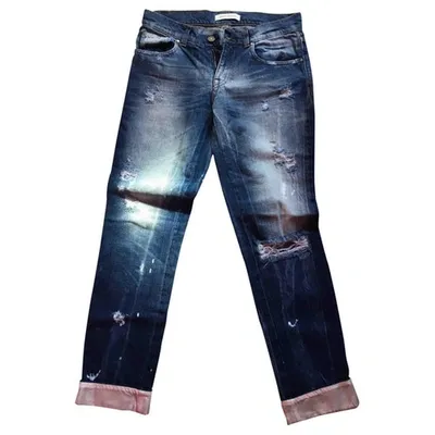 Pre-owned Pierre Balmain Short Jeans In Blue