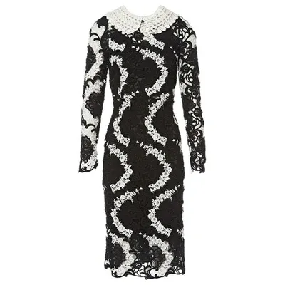 Pre-owned Dolce & Gabbana Mid-length Dress In Black