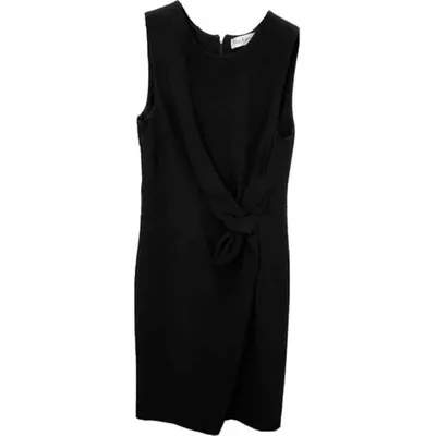 Pre-owned Guy Laroche Mid-length Dress In Black