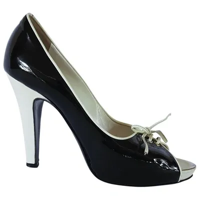 Pre-owned Sonia Rykiel Patent Leather Heels In Black