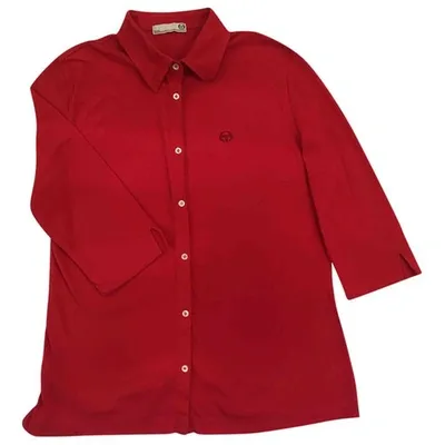 Pre-owned Sergio Tacchini Shirt In Red