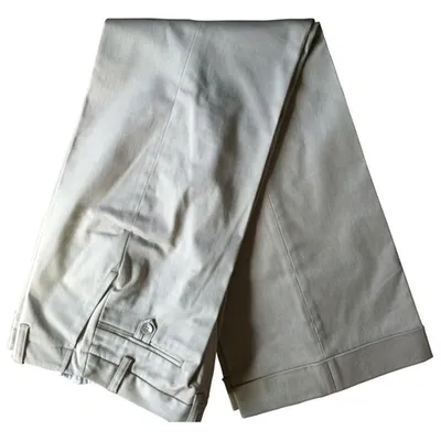 Pre-owned Joseph Pants In Beige