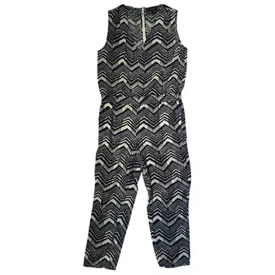 Pre-owned Jcrew Linen Jumpsuit In Blue