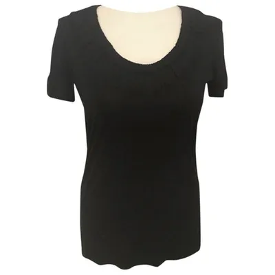 Pre-owned Hugo Boss Black Viscose Top