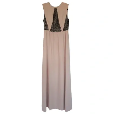 Pre-owned Hoss Intropia Maxi Dress In Pink