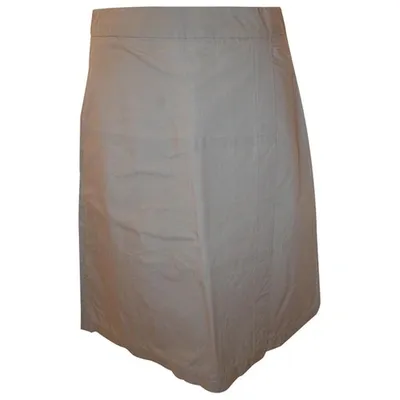 Pre-owned Marni Mid-length Skirt In Beige