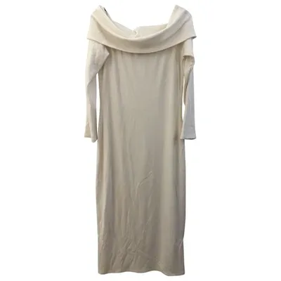 Pre-owned Rachel Pally Mid-length Dress In White