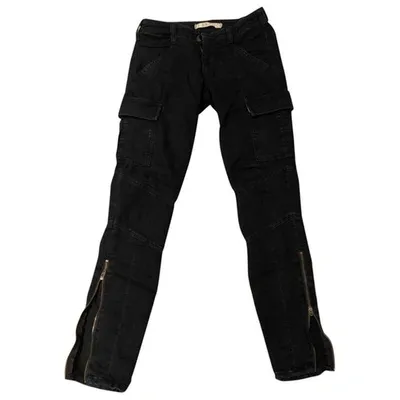 Pre-owned J Brand Trousers In Blue