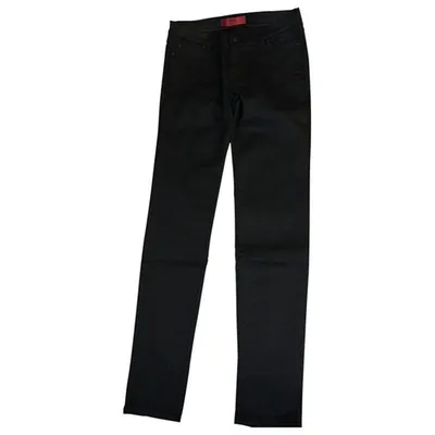 Pre-owned Hugo Boss Slim Jeans In Black