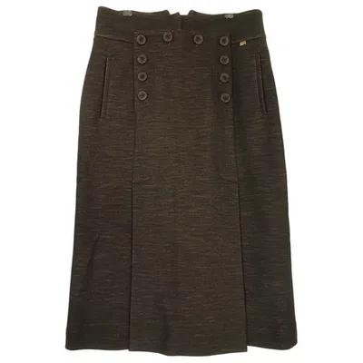 Pre-owned Sonia Rykiel Mid-length Skirt In Black