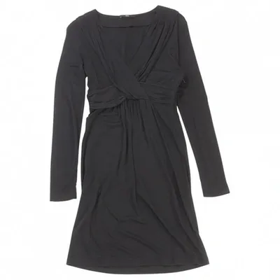 Pre-owned Hugo Boss Dress In Black